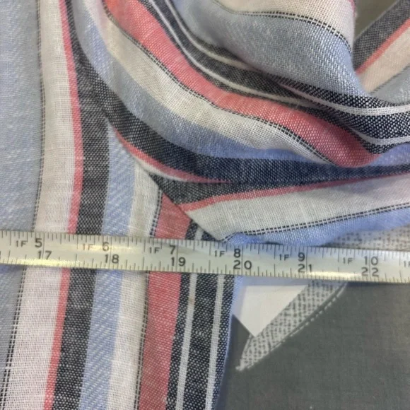 🖤”Laundry By Shelli Segal” NWT Multicolor Striped Blazer w/ Pockets - Picture 6 of 15